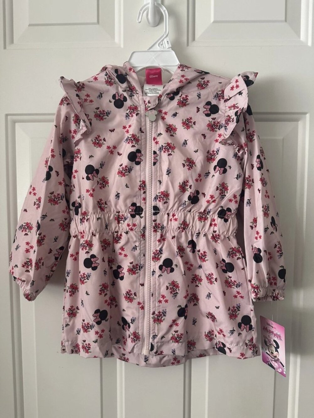 Disney Jr. Minnie Mouse Hooded Jacket – Girls Size 3T – NWT